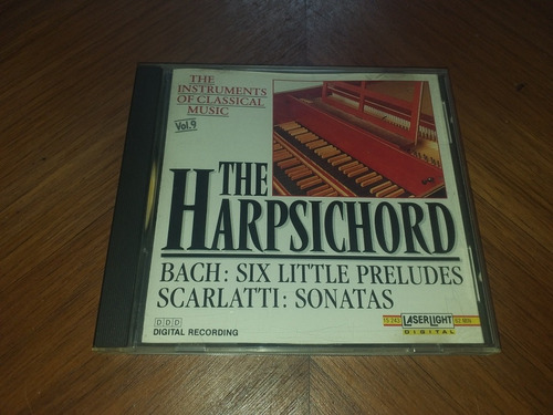 Bach The Harpsichord Cd Usa Instruments Of Classical Music 