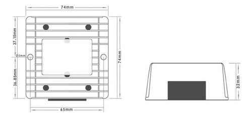 Transformador Reductor/ Conversor De Tension 24v A 12v 10 A