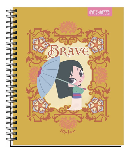 Pack 10 Cuadernos Universitario Princesas Kawaii Disney