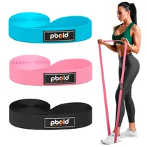 Comprar Bandas Elásticas de Resistencia en Tela 3 Ligas Bandas de Ejercicio Cintas de Entrenamiento Fuerza para Piernas Glúteos Brazos Espala Gimnasio Dominadas Asistidas Gym Pull Ups Empuje de Cadera Pbold