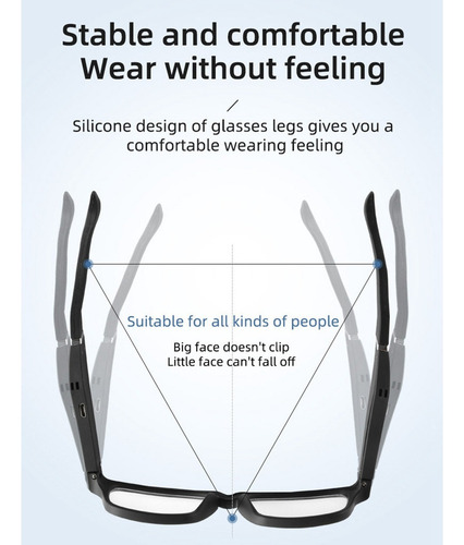 Gafas De Sol Con Audio Inteligente Bluetooth Gafas