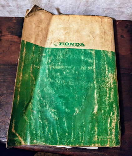 Manuel De Instrucciones Moto Honda Cb750k (Usado)