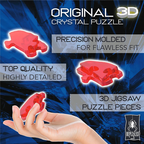 Bepuzzled Original 3d Crystal Puzzle - Cenicienta, Medio