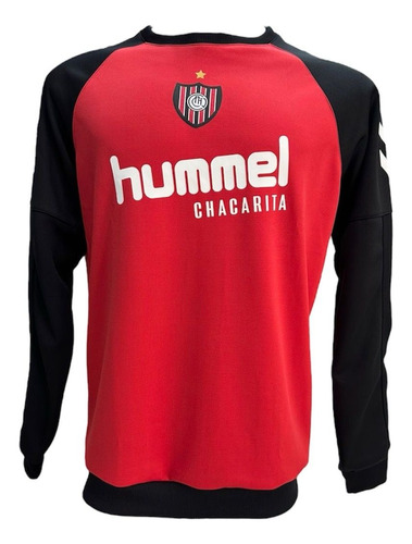 Buzo De Entrenamiento De Chacarita Juniors 2024 Hummel Rojo