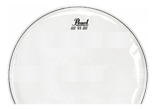Parche Resonante Para Tarola De 10 Ss-10s Pearl Color Blanco