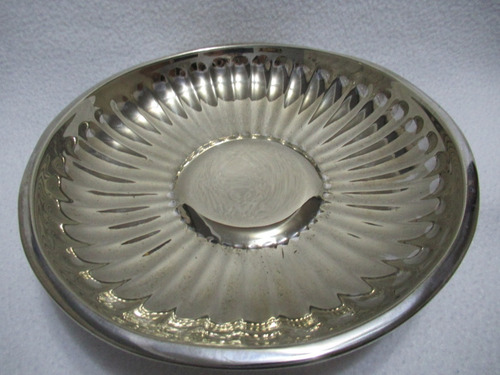Antig Bandeja Masitero Metal Blanco Christofle Francia (Usado)