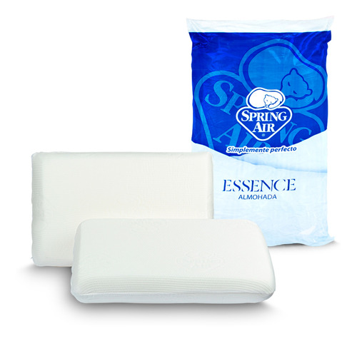 Paquete De 2 Almohadas Spring Air Essence Memory Foam Sp