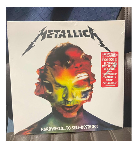 Vinilo Metallica Hardwired To Self-destruct Sellado Red