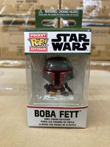 Llavero Boba Fett Star Wars Mandalorian Grogu Funko Pop
