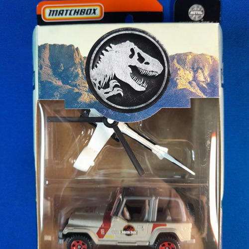 Matchbox 5 Pack Jurassic World Park Transport Trackers Ii
