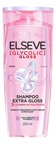 Shampoo + Condicionador Elseve Glycolic Gloss 200ml