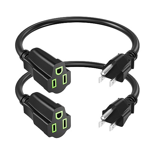 Cable De Extensión De Alimentación De 0.5 Pies/6 Pulgadas (p