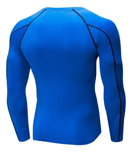 Camiseta De Compresión Correr De Manga Larga Y Secado Rápido
