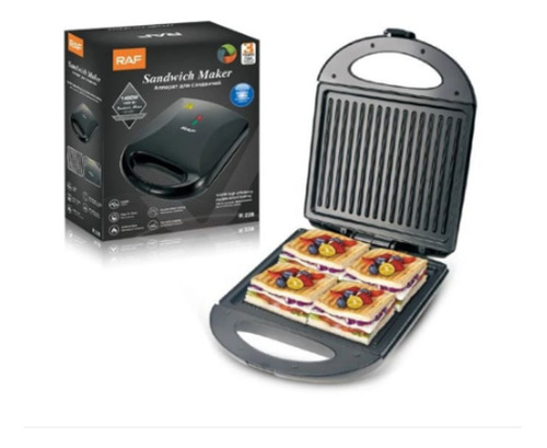 Sandwichera Electrica Tipo Grill Tostador Y Plancha Raf R228