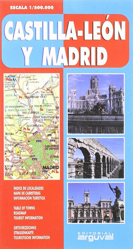 Libro Mapa De Madrid Castilla Y Leon
