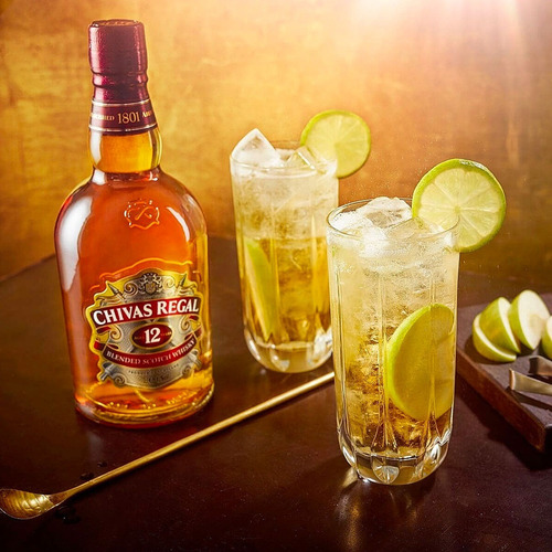Imagem 5 de 7 de Whisky Chivas Regal 12 Anos Com Caixa 750 Ml