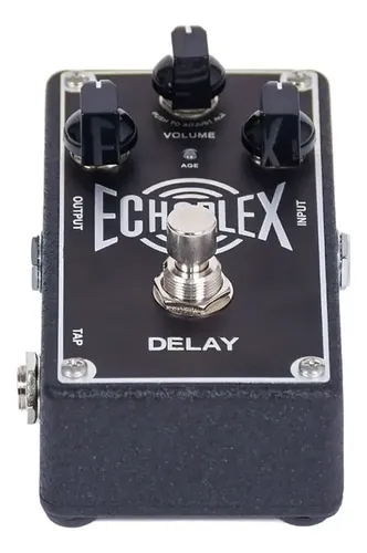 Pedal De Efeito Mxr Dunlop Echoplex Delay Ep 103 Cor Preto