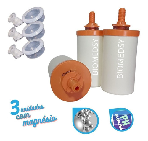 Imagem 2 de 2 de 3 Velas Alcalinas Com Magnésio + 3 Boias