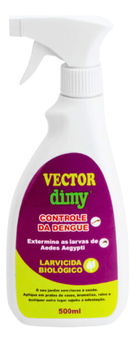 Larvicida Biológico Dimy Pel Vector 500ml Controle Dengue