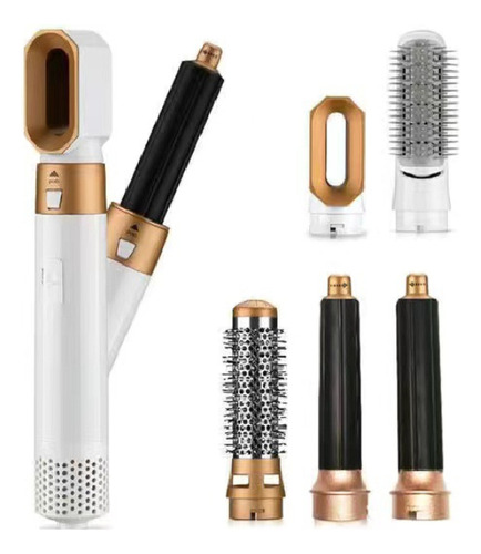 Cepillo De Aire Caliente Cinco En Uno Para Cabello Seco Con