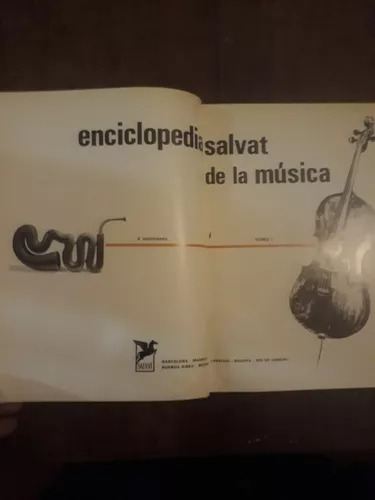 Enciclopedia Salvat De La Música (tomo I)