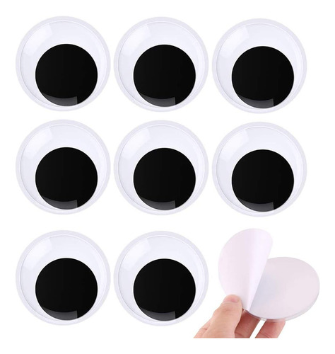 Ojos Grandes De 2.36 Pulgadas, Ojos Gigantes Autoadhesi...