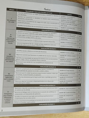 Formación Cívica Y Ética Primer Grado De Primaria