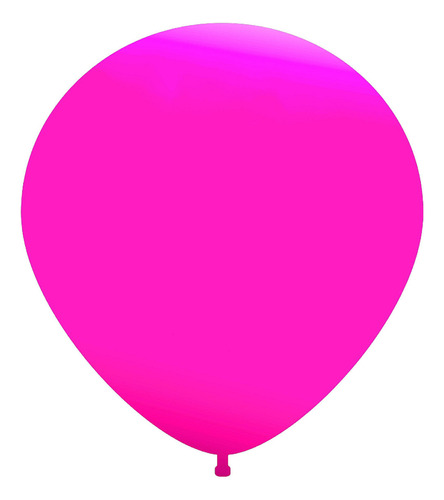 Piñata Globo Gigante 36 Lisa Fluo Fucsia X1u - Cotillón Waf Color Rosa