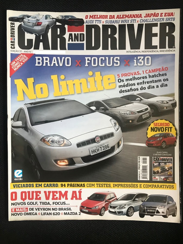 Combo Revista Car And Driver 037 / 039 / 040 / 041 / 043