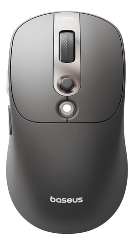 Mouse Sem Fio Baseus Bluetooth 4000dpi Longa Espera Recarreg Cinza