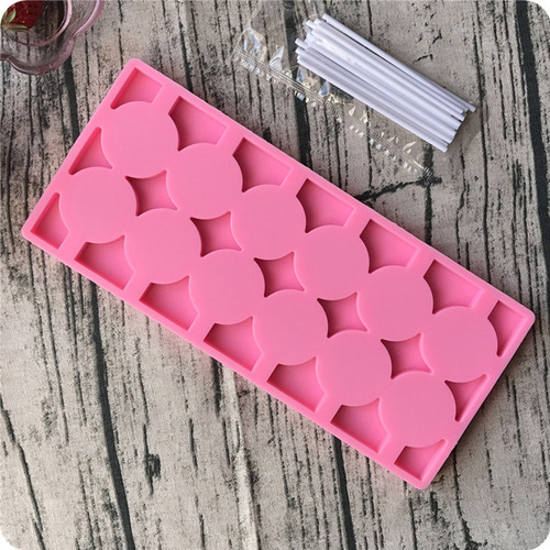 Moldes De Silicona Para Piruletas De Chocolate Con Capacidad