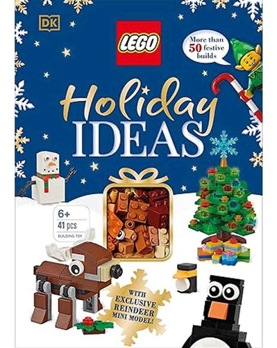 Lego Holiday Ideas: With Exclusive Reindeer Mini Model, De Dk Children. Infantil Editorial Dk - Yump, Tapa Tapa Dura En Inglés, 2024