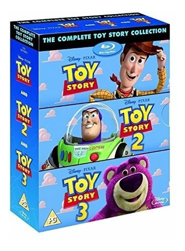 La Coleccion Completa De Toy Story 1 2 3 Bluray Box Set Disn