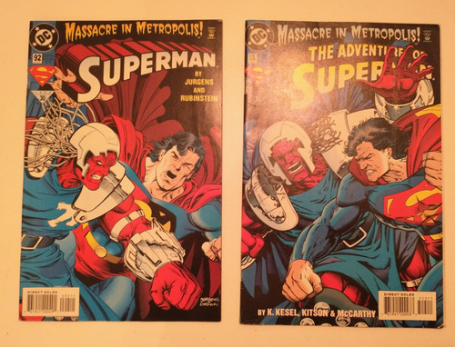 Superman: Massacre In Metropolis Dc Comics (Usado)