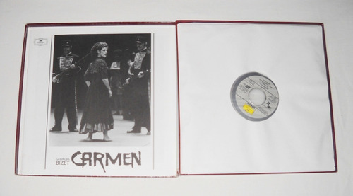 Imagen 2 de 3 de Carmen Georges Bizet Baltsa Carreras Levine 2 X Laser Disc