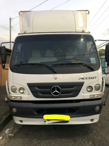 Imagem 3 de 8 de Caminhão 3/4 Mercedes-benz Accelo 1016 No Baú