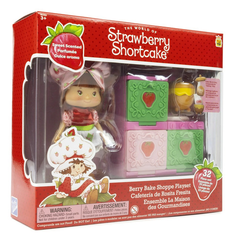 Rosita Fresita Muñeca Cafetería Strawberry Shortcake 14cms