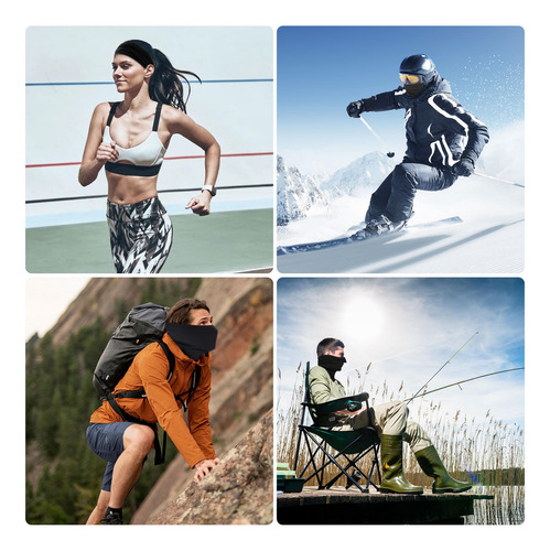 Bandanas Deportivas 4pcs, Juego De Polainas De Cuello,
