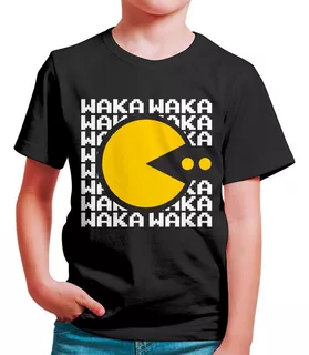 Polo Niño Waka Waka Pacman (d1557 Boleto.store)