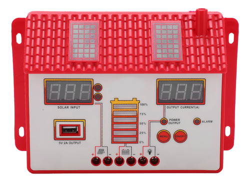 Controlador De Carga Solar En Forma De Casa De 12v/24v Mppt