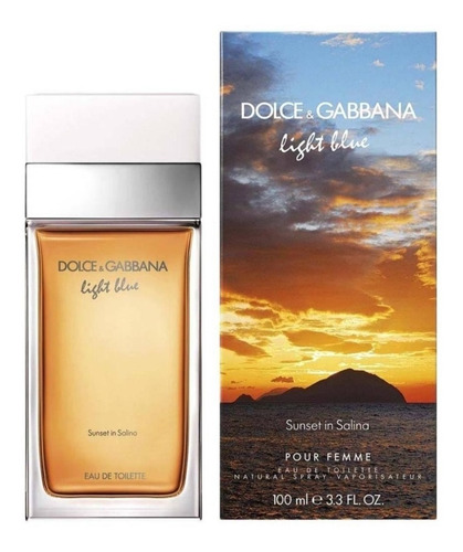 Dolce Gabbana Light Blue Sunset In Salina Edt 100 ml C.verde