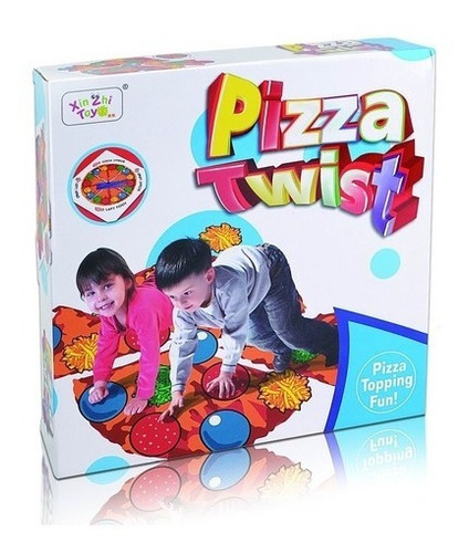 Twist Atrapa La Pizza Para Piso Juego Familiar Juguete Niños