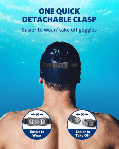 Gafas De Natacion Aegend, Paquete De 2, Que No Gotean Ni ...