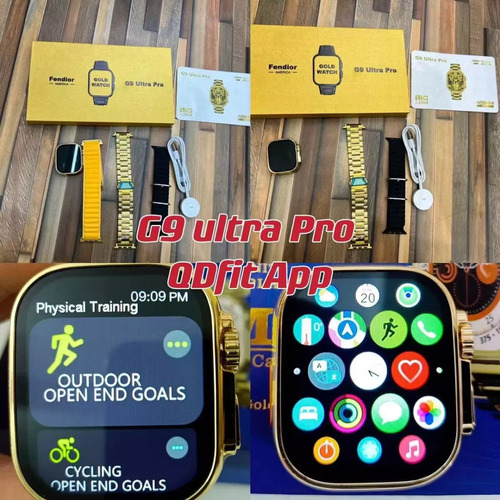 Reloj Inteligente Tyrant Gold G9 Ultra Pro Con Pulsera