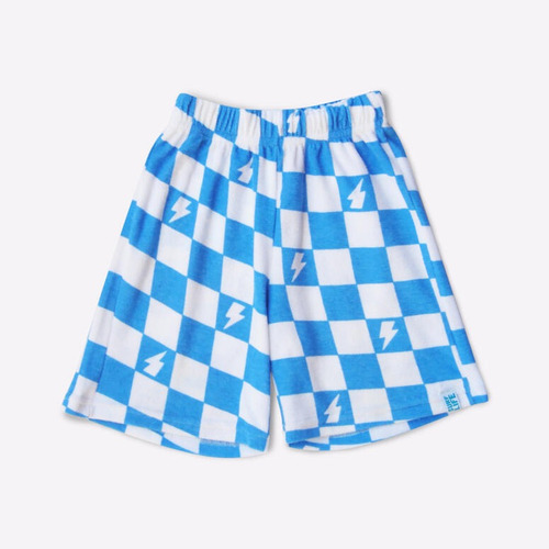 Bermuda Short Verano Towel Algodón Nene Grisino Estampado