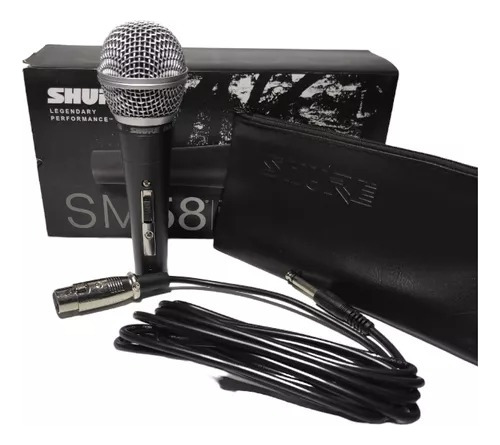 Shure Sm58 Microfono Metalico Dinamico