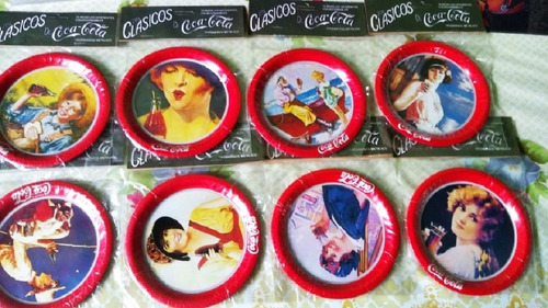 Coca Cola Posavasos Set Completo Colección Vintage