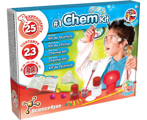 Science4you - Laboratorio De Quimica Niños +8 Años