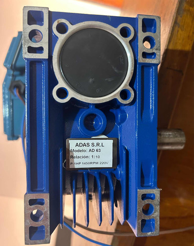 Motorreductor Adas Caja 75 Motor Hp Monofasico