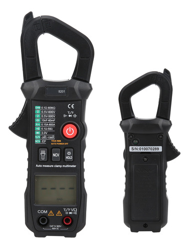 Medidor De Braçadeira Portátil Et8201 600a 600v Inteligente